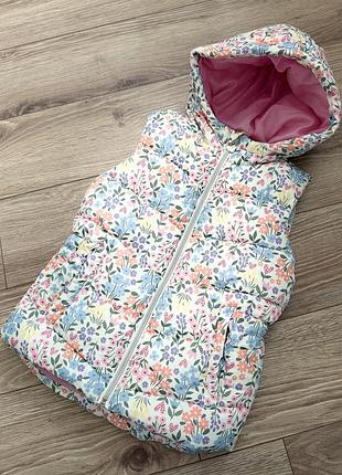 Безрукавка, желетка для дівчинки, р.128