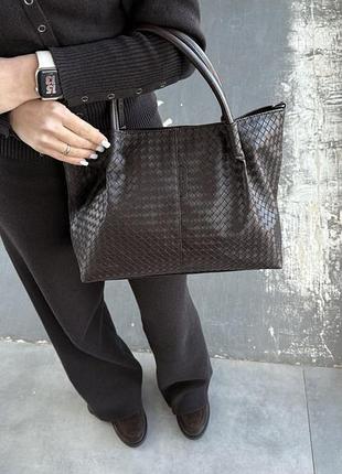 Сумка жіноча, коричнева