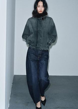 Куртка бомбер zara xs, s, m 3