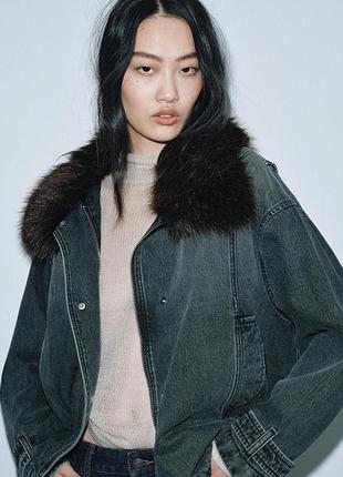 Куртка бомбер zara xs, s, m 7