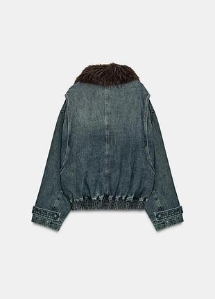 Куртка бомбер zara xs, s, m 9
