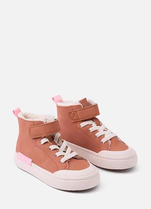 Утеплені кеди h&m для дівчинки