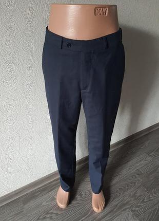 Синие классические брюки, штаны чинос