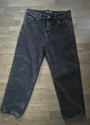 Джинси мом на флісі 46-48р