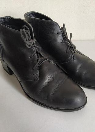 Кожаные ботиночки clarks 36р