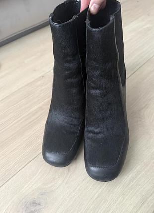 Жіночі шкіряні батільони, розмір 36