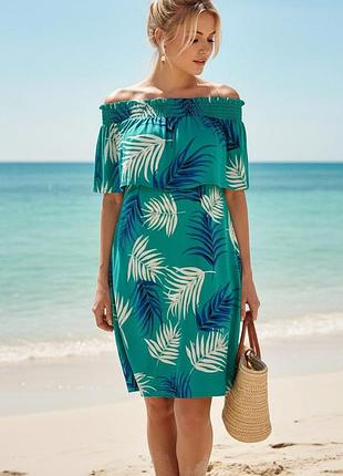 Легкое платье в гавайском стиле / для беременных бренда marks &amp; spencer