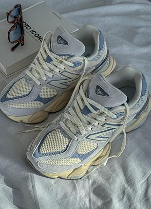 Кроссовки 9060 pearl grey linen