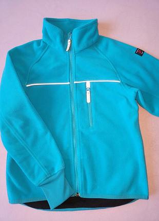 Флисовая куртка кофта polarn o. pyret 140см флиска флис флис
