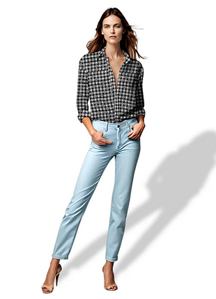 Жіноча сорочка блуза бавовна женская рубашка блуза хлопок walbusch