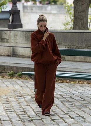 Оверсайз костюм zarа размер xs - s