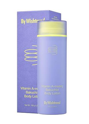 Лосьйон для тіла by wishtrend vitamin a-mazing bakuchiol body lotion