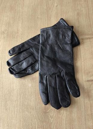 Мужские кожаные перчатки без подкладки, р.11 (xl).