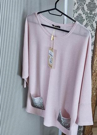 Esloi black diamond 🇹🇷 жіноча люксова турецька кофтинка великий розмір