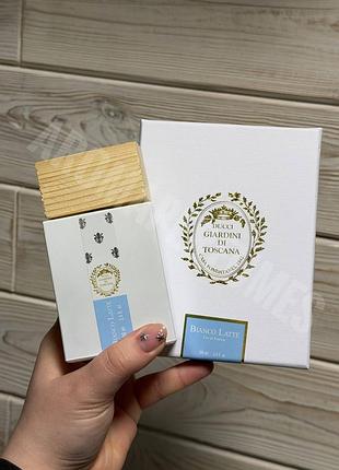 Унисекс giardini di toscana bianco latte 100 ml бьянка латте