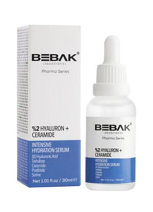 Інтенсивно зволожуюча сироватка для обличчя з гіалуроновою кислотою