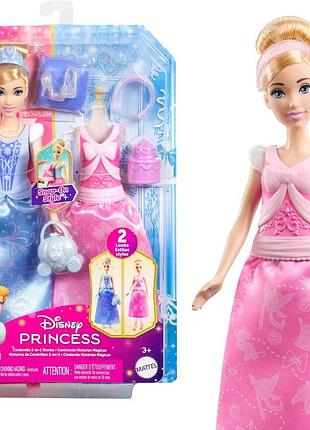 Игровой набор с куклой mattel disney princess toys cinderella истории о попляхе 2 в 1! (jcr95)