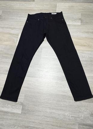 Чоловічі чорні джинси m&amp;s розмір 34/31 slim