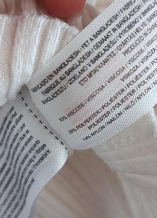 Білий рубчик primark – стильний гольф / лонгслів 4