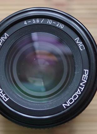 Объектив prakticar pm 70-210mm 4-5.6 mc pentacon резьба м42