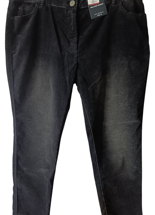 M&amp;s, женские микровельветовые джинсы р.16
