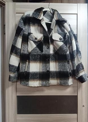 Тепла сорочка в клітинку