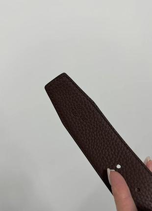 Ремінь leather belt black/black😎 3