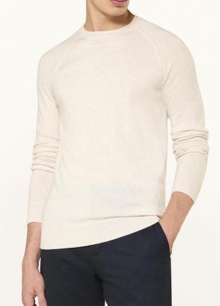 Кашемировый свитер, джемпер скандинавский бренд tom rusborg оригинал 100% кашемир большой размер xl,xxl большой высокий рост