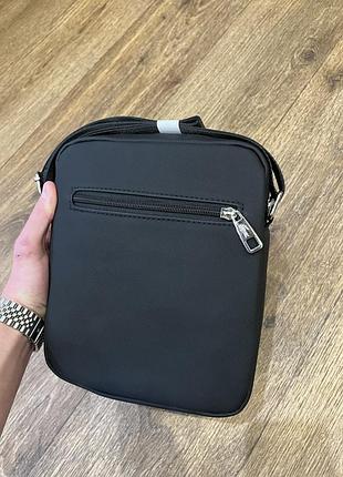 Чоловіча сумка lacoste чорна 2