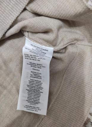 Чоловічій светр пуловер мужской свитер selected 4