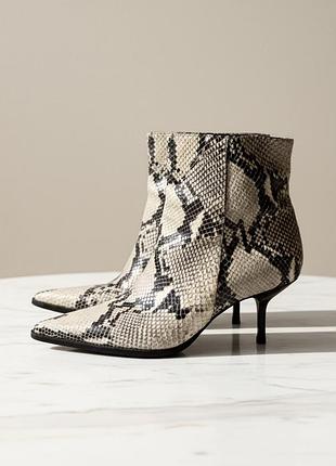 Натуральна шкіра. італія 🇮🇹 шкіряні черевики пітон