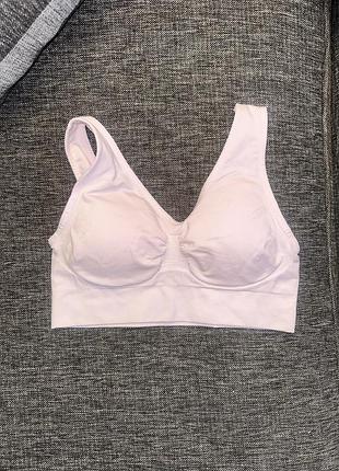 Ніжно - рожевий топ