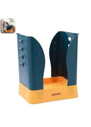 Корзина для мусора компактная 10л с регулировкой открытия