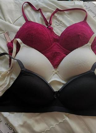 Лот бюстиков 80 б 36 б без косточек