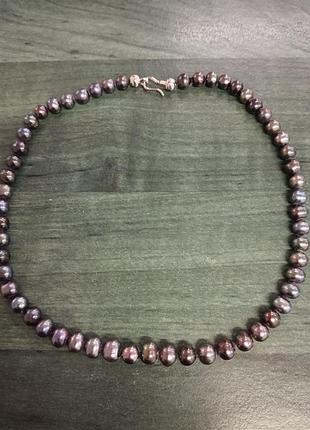 Намисто з натуральних перлин