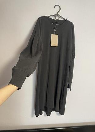 Сукня вільного крою в спортивному стилі зі 100% бавовни