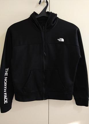 Худи zip the north face теплая кофта черная under armour salomon puma