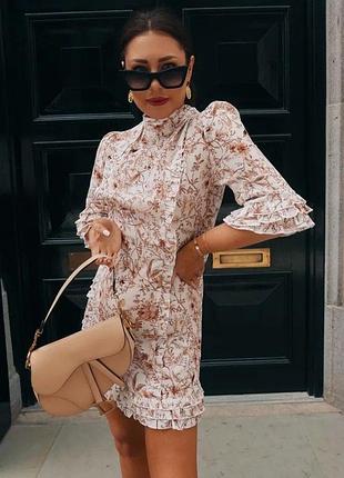 Шикарное шифоновое платье женское платье женское с открытой спиной платье мини женская