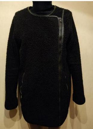 Куртка пальто курточка тедди косуха