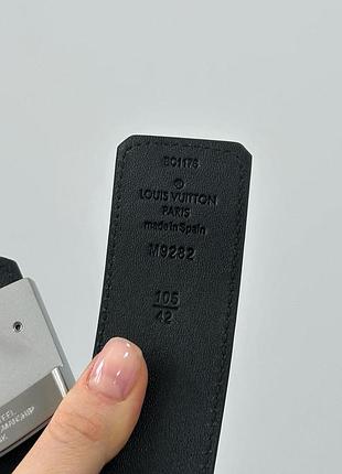 Ремінь shadow 40mm belt black/silver🤍 4