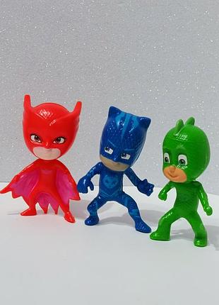 Фигурки "герои в масках" нот, гекко, кетбой