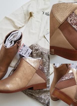 Нарядные ботинки zara girl 3