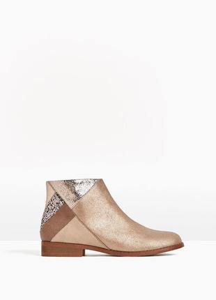 Нарядные ботинки zara girl 5