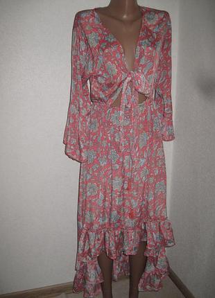 Плаття з натурального шовку b&amp;b індія розмір 8-10