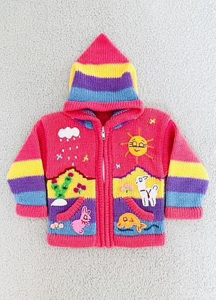 Кофта для дівчинки 6-9 місяців