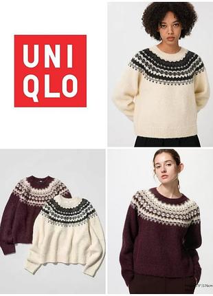 Светр uniqlo fair isle 8