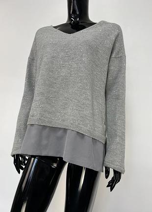 Італійський вовняний светрик з паєтками люкс класу оригінал