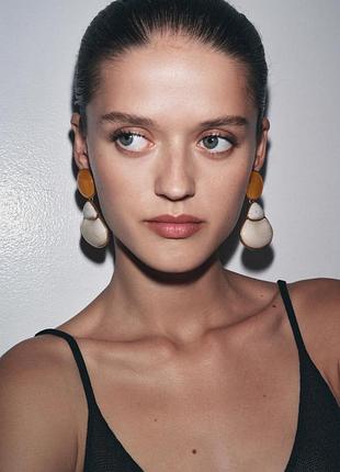 Сережки zara 2