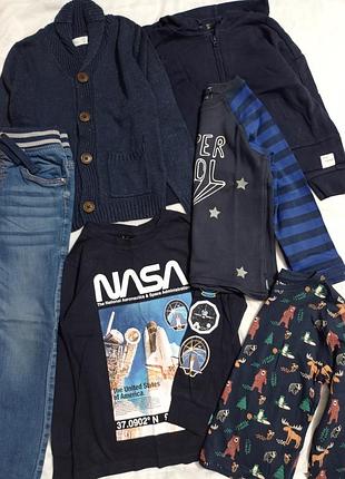 Лот одягу хлопцю 5-6 років 110-116 см