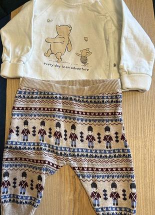 Комплект утеплений штани кофта next baby sinsay 3-6 міс нові